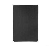 Tappetino in silicone per stufe elettriche, per bloccare fuoriuscite di macchie e graffi, supportando il posizionamento del piatto (nero)
