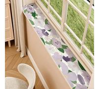 Tappetino in Terra di diatomee per davanzale, tappetini Super assorbenti ad Asciugatura Rapida per davanzali, Tappeto Antiscivolo con Retro in Gomma, per corridoio, Balcone,006,200x15CM/79x6IN