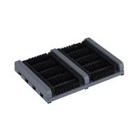 Tappetino Ingresso Spazzole Pulisci Scarpe Raschietto Pulizia Suola Lustrascarpe