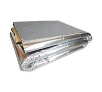 Tappetino Insonorizzante Tappetino Fonoassorbente Per Cofano Motore Isolamento Acustico Schiuma Termica Adesivo 140x100cm