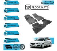 Tappetino interno auto modellato in 3D per SEAT Exeo (nero)