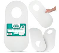 Tappetino Isolante Acustico Per WC A Terra E Bidet 5mm Schiuma Bianca Per Isolamento E Sigillatura Alta Qualità