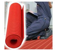 Tappetino isolante ad alta tensione spesso 0,6 cm - Tappetino elettrico in gomma commerciale per centralino, protezione anti-elettrocuzione, disponibile in lunghezze da 0,9 cm x 0,5 m