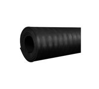 Tappetino isolante da pavimento spesso 3 mm - Tappetino di protezione in gomma contro le scosse elettriche for sale di distribuzione e officine, 1 pezzo(Black,100x500cm)