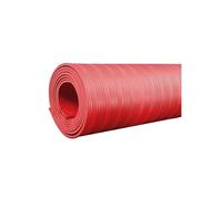 Tappetino isolante da pavimento spesso 3 mm - Tappetino di protezione in gomma contro le scosse elettriche for sale di distribuzione e officine -(Red,100x500cm)