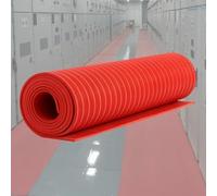 Tappetino isolante di sicurezza elettrica, tappetini in gomma tagliabili per sottostazione e protezione della sala di distribuzione, ideale per la sicurezza dei lavoratori delle officine di fabbrica