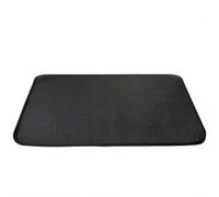 Tappetino isolante ignifugo per barbecue, protegge le superfici da calore e disordine, in silicone in fibra di vetro con facile pulizia per uso esterno (122 x 91 cm)