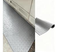 Tappetino Isolante In Gomma Tappetino isolante antiscivolo per impieghi gravosi, cuscinetto in gomma elettrico, cuscinetti isolanti con motivo a spina(Gray,5mmx1.2mx10m (0.2inx47inx394in))