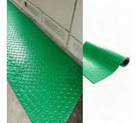 Tappetino Isolante In Gomma Tappetino isolante antiscivolo per impieghi gravosi, cuscinetto in gomma elettrico, cuscinetti isolanti con motivo a spina(Green,5mmx1.5mx10m (0.2inx59inx394in))