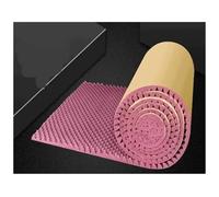 Tappetino Isolante Isolamento Acustico Pannelli Isolanti Acustici Autoadesivi schiuma Forma Uovo, Ad Alta Densità, Per Studio, KTV, Ufficio, 50x200 Cm(Viola,2cm)