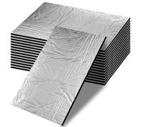 Tappetino isolante per auto, 15 pezzi, 5 mm, 40 x 25 cm, in alluminio butilico, autoadesivo, per protezione dal rumore, antivibrazione e isolamento acustico