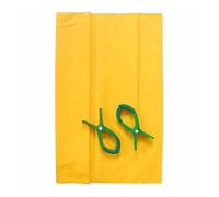 Tappetino isolante per elettricista per lavoratori in linea HV, tappeto/tappetino per isolamento elettrico, sala di distribuzione/lavoro elettrico, coperta in resina isolata con due clip isolanti (0,4