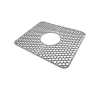 Tappetino lavello in silicone multiuso 13,6 x 11,6 pollici funziona come vassoio