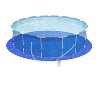 Tappetino Liner Piscina | Rotondo Universale Impermeabile Antisolare | Tappetino base per pavimento piscina | Adatto A Camion Carico Auto Vasca Idromassaggio Centro Fitness Palestra Esterno Giardino C