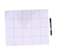 Tappetino Magnetico da Lavoro 25x30 CM in Gomma e Magnete per Riparazioni | Set 2 Pezzi, Colore Bianco, per Viti e Piccole Parti, in Gomma e Magnete, per Organizzare Durante le Riparazioni