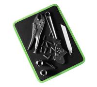 Tappetino magnetico per attrezzi, 32,3 x 24,8 x 0,7 cm, supporto | Cuscino Magnetico per Strumenti Utilizzabile Su Tavolo Ufficio Progetto Elettronica Costruzione Auto Riparazione Officina
