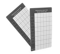 Tappetino Magnetico per Viti, Organizer Magnetico 2 Pezzi per Riparazione | Porta Componenti e Piccoli Elementi, Assorbimento Magnetico, Superficie Stabile e Formato Portatile