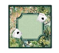 Tappetino Mahjong - Piante Tropicali Retrò Con Riduzione Del Rumore,