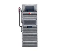 Tappetino massaggiante multifunzionale per il riscaldamento completo del corpo Cuscino massaggiatore per collo e schiena, materassino da massaggio vibrante Cuscino per alleviare il mal di schiena