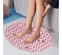 Tappetino massaggiante per piedi da 35 cm, anti-affaticamento, per riflessologia del piede, tappetino per la pressione dei piedi, per donne e uomini, strumento per massaggio a punto rotondo, per