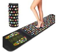 Tappetino Massaggiante per Piedi Digitopressione con Pietre Morbide Relax Yoga