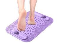 Tappetino massaggiatore per piedi, tappetino per riflessologia del piede, massaggiatore a pressione | 5 zone pad con doppia palla tracks stimolatore gambe per donne uomini casa palestra rilassamento