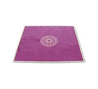Tarocco Panno Mercurio Magico Velluto Ricamato Viola lo scarabeo 80x80 CM Nuovo