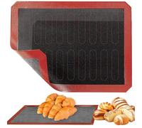 Tappetino Microforato per Forno, Tappetino Silicone Forno, Tappetino a Doppia Faccia Antiaderente, Resistente al Calore, Carta Forno Riutilizzabile e Sono un Aiuto Indispensabile in Cucina