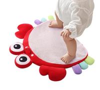 Tappetino morbido per gattonare, motivo a cartoni animati, con perline sensoriali, giocattolo per imparare a giocare, per compleanno, stanza dei giochi all'aperto, cameretta dei bambini