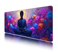 Tappetino Mouse 1000x500 mm, Tappetino Mouse Gaming Colore, Mousepad Zen con Base in Gomma Antiscivolo, Superficie Speciale, Migliorare la Precisione e la Velocità, per Computer, PC, Laptop, Y-40