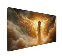 Tappetino Mouse 1200x600x3mm, Tappetino Mouse Gaming marrone Mouse Pad donna Mouse Pad Mappa del mondo Mousepad, Antiscivolo Desk Mat Migliora Precisione e Velocità per Ufficio o Gaming Regalo XZ-356