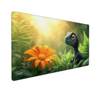 Tappetino Mouse 1200x600x3mm, Tappetino Mouse Gaming verde Mouse Pad animale Mouse Pad Mappa del mondo Mousepad, Antiscivolo Desk Mat Migliora Precisione e Velocità per Ufficio o Gaming Regalo XZ-618