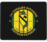 Tappetino Mouse 1St Cavalry Division Vietnam Accessori Gaming Gaming Tappetini Resistente agli Schizzi Mouse Pad per Computer Essenziale per Ufficio Casa M