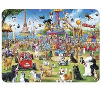 Tappetino Mouse 250x210x3mm, Parco divertimenti Tappetino Mouse Gaming Animale Mousepad Piccolo Antiscivolo e lavabile con Superficie Liscia Precisione Microfibra per Gaming Ufficio Laptop, Model959