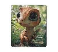 Tappetino Mouse 25X30CM, Cute Dinosaur Tappetino Scrivania Facile da Pulire Mouse Pad Confortevole Mousepad per Laptop Computer Scrivania