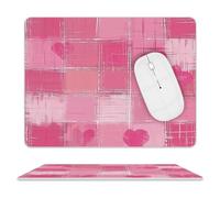Tappetino Mouse 25X30CM, Fun Peach Style Mousepad Uso Prolungato Mouse Pad Facile da Pulire Tappetino Scrivania per Computer Ufficio Scrivania