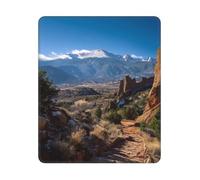 Tappetino Mouse 25X30CM, Pikes Peak Colorado Mousepad Confortevole Mouse Pad Durevole Tappetino Scrivania per Scrivania Computer Ufficio