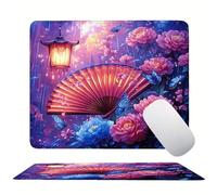 Tappetino Mouse 340 x 280 x 3mm, Rosa Fan Mouse pad Piccolo, Mousepad per Gioco ad Alta Precisione, Impermeabile e Facile da Pulire, con Base in Gomma Antiscivolo, per Lavoro in Ufficio a Casa s0z-335