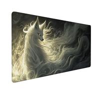 Tappetino Mouse 900x500x3mm, Tappetino Mouse Gaming grigio Mouse Pad animale Mouse Pad Mappa del mondo Mousepad, Antiscivolo Desk Mat Migliora Precisione e Velocità per Ufficio o Gaming Regalo XZ-814
