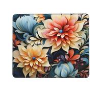 Tappetino Mouse Abstract Florals Mouse Pad Superficie Antipolvere Mousepad Base Antiscivolo Accessori Gaming per Casa Ufficio Pc E Laptop L