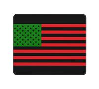 Tappetino Mouse African American Flag Tappetini Gaming Accessori Gaming Soft Tappetino per Mouse per Casa Essenziale per Ufficio Ufficio L