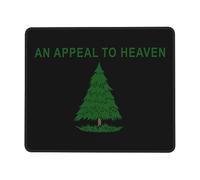 Tappetino Mouse An-Appeal-To-Heaven-Pine-Tree Mouse Pad Impermeabile Tappetino Scrivania Uso Prolungato Mousepad per Laptop Ufficio Computer 25X30CM