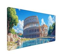 Tappetino Mouse Architettura, Albero Tappetino Scrivania 1600x800x3mm, Gaming Mouse Pad XXL con Bordi Cuciti, Desk Mat con Base in Gomma Antiscivolo, Accessori Scrivania, per Ufficio, Gaming 2-8408
