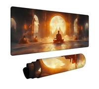 Tappetino Mouse Architettura, Uomo Gaming Tappetino Mouse XXL 700x400x3mm, Sottomano Scrivania con Base In Gomma Antiscivolo, Accessori per Computer, Mouse Pad con Bordi Cuciti, per Ufficio PC 9-2868