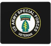 Tappetino Mouse Army Veteran Special Forces Tappetini Gaming Tappetino per Mouse Resistente agli Schizzi Accessori Gaming per Casa Pc E Laptop Ufficio S