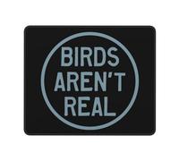 Tappetino Mouse Birds Arent Real Mousepad Uso Prolungato Mouse Pad Multifunzione Tappetino Scrivania per Laptop Ufficio Computer 25X30CM