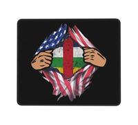 Tappetino Mouse Blood Inside Me Central African Republic Flag Mouse Pad Durevole Tappetino Scrivania Uso Prolungato Mousepad per Casa Computer Ufficio 25X30CM