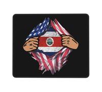 Tappetino Mouse Blood Inside Me Costa Flag Mousepad Uso Prolungato Mouse Pad Durevole Tappetino Scrivania per Computer Casa Ufficio 25X30CM