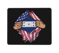 Tappetino Mouse Blood Inside Me Honduras Flag Mousepad Uso Prolungato Tappetino Scrivania Durevole Mouse Pad per Laptop Casa Computer 25X30CM