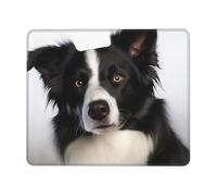 Tappetino Mouse Border Collie Mousepad Resistente agli Schizzi Accessori Gaming Soft Mouse Pad per Computer Pc E Laptop Casa L